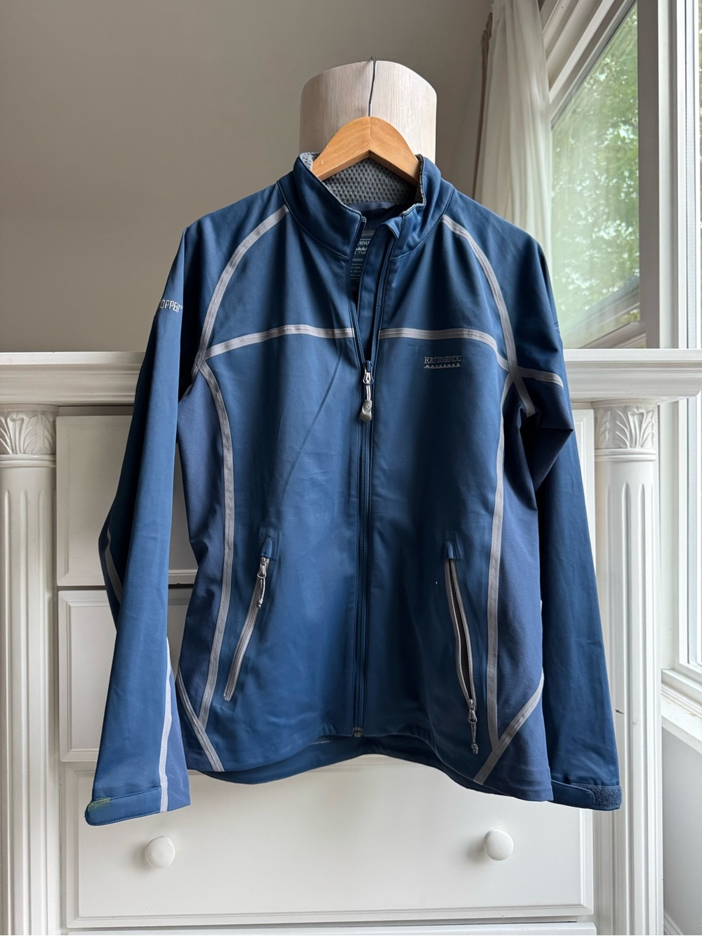 Kathmandu Navy Blue Performance Softshell Jacket S-M